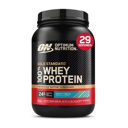 Optimum Nutrition New Flavor Gold Standard 100% Whey Protein Powder, Fruity Cereal, 1.98 Pound (1-es csomag) (Május Vary.