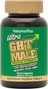 NaturesPlus Ultra GHT Férfi - 90 kibővített kiadás táblák - Maximális erő Természetes emberi növekedési hormon boost - Gluten Free - 30 Servings