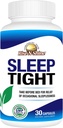 Rise- N- Shine Sleep Tight Supplement 5 HTP, Magnézium, GABA és L- Theanine - nőknek és férfiaknak - 30- napos ellátás (30 kapszula)
