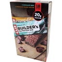 Clif Builder 's Chocolate Protein Bar, 2.4 oz., 18 rúd / doboz (220- 00543)