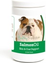 Egészséges Breeds Bulldog Salmon Oil Soft Chews 120 gróf