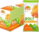 PROBAR - BOLT Organic Energy Chews, Orange, Non-GMO, Gluten- Free, USDA Certified Organic, Healty, Natural Energy, Fast Fuel Gumies with Vitamins B & C (12 gróf)