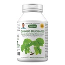 ANDREW LESSMAN Ginkgo Biloba 120mg - 180 Kapseln - Standardisierter Extrakt, um den Fluss von Sauerstoff und Nährstoffen zu halten, um das Gehirn zu brennen. Unterstützt Gehirn, Gedächtnis und kognitive Funktion. Keine Zusatzstoffe