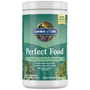 Garten des Lebens Perfect Food Super Green Formel - 30 Servierungen, 45 Superfoods, Greens, Obst und Gemüsesaft Superfood Powder Supplement, Probiotics, Bio Spirulina für Verdauung und Immungesundheit