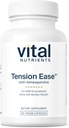 Vital Nutritents Tension Ease with Ashwagandha Therapia 124; Stressz Relief Supplief for Relief of Plactional Stress and Agriculture Tenziós) 124; Gluten, Dairy, Soy Free Affaires 124; Non-GMO Therapy 124; 60 Capsules