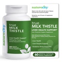 NatureCity TrueMilkThistle A124; Tejkristály kiegészítés 525mg