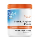 Ärzte Beste reines L-Arginin-Pulver - L Arginine-Ergänzung für Männer & Frauen, unterstützt Nitric Oxide Levels & Heart Health, Blutfluss-Unterstützung, Glutenfrei, Vegan, Non GMO - 10.6 Unze