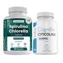 Teaveli Citicoline Spirulina chlorella kapszula Bundle