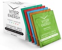 Viter Energy Caffeined Mens 40 mg koffein, B Vitamins, Sugar Free. (Variety, 3db, 5 Pack)