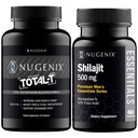 Nugenix Essentials Shilajit és Total- T tesztoszteron booster for men