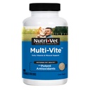 Nutrit- Vet Multi- Vite rágótabletta felnőtt kutyáknak, napi multivitamin és ásványi kiegészítés az általános egészségügyi, immunszupportív, és kiegyensúlyozott táplálkozás, 180 gróf