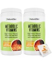 NaturalSlim Metabolikus Vitaminok - Kombináció a magas potencia multivitaminok, Ásványok, B Complex, Msm, & Digitális Formula kiegészítők a férfiak és nők - Energia & Metabolizmus támogatás - 2 Pack