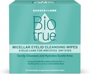 Biotrue Micellar Eyelid Care for Irritated and Dry Eyes Cleaning Wires, from Bausch + Lomb, Multi, 30 Count