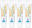 Globe (4 Pack) Elsősegély Antibiotikus Scar Minimizing Pain- Relief, Anti- Itch Ointment with Neomicin, Bacitracin Cink, Pramoxine HCl & Polymyxin B, Minor Cuts, Scrapes & Burns