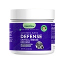 Animal Essentials MUSHHOom DEFENSE Supplement for Dogs & Cats - Kritikus immunvédelem, Reishi, Maitake, Cordyceps, Gomba por kivonat - 2.5 Oz (1-es csomag)