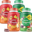 Superfood Gyümölcs és zöldség kiegészítés - Gyümölcs és zöldség kapszula 100% Teljes Super Gyümölcs és Super növényi kiegészítők & Vitaminok, Olive Leaf (720 gróf (4-es csomag))