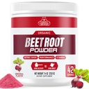 Organic Beet Root Powder - Nitric Oxide Super Food Beets kiegészítők, Beet Powder Organic High Blood Pressure Supplements, Beets for High Blood Pressure Support & Heart Health Support