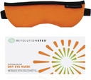 Revolutioneyes Fűtött szem kompresszió - nedves hő száraz szem megkönnyebbülés, Wasable, Reable & Microwaveable Hot Eye Mask az MGD, Blepharitis száraz szem & Styes Sterileyes védelem