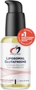 Dizájn egészségügyi liposzómás glutation - Folyékony glutation kiegészítés, 100mg fokozott abszorpcióval - Detox + Immunrendszer támogatás - Lemon Peppermint ízesített cseppek (50 szervadékok / 1,7oz)