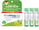 Boiron Rhinallergy Kids Pellets for Relief from Allergy Tünetek Tüsszentés, Runny Orr, és Itchy Eyes vagy torok - 3 Count (240 Pellet)
