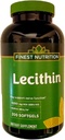 Finest Nutrition Lecithin 1200mg Softgels 200 ea által Finest Nutrition