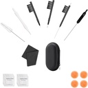 Phitunry 52- Piece hallókészülék tisztítás Kit kiegészítők hordozható hallókészülék táska mérete tisztítás kefe szerszámok, száraz kapszula, Audio törlőkendők, Deer Velvet Cloth és hallókészülék Travel Case