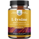 Natings Craft L Lysine 1000mg per Serving Nutritional Supplements - L- lysine Essential Amino Amino Acides for Eye Health Lip Care Bone Support Immunrendszer Izomnövekedés és Vegetáriánus Collagen 240 tabletta