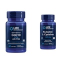Élet kiterjesztés Super Ubiquinol CoQ10 PQQ, CoQ10, PQQ & N- Acetil- L- Cystein (NAC), Immunrendszeri, Légzőrendszeri, Májegészségügyi