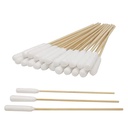 6 Inch hosszú pamut Swabs közepes és nagy Háziállatok Fül tisztítás vagy smink 100db