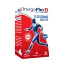 INVIGOFLEX ® D - 1500mg glükozamin-szulfát (Classic Formulation) - Premium Joint Supplement for Knees, Hands, Back, & Hip Support D: Glucosamine Sulfath, Caplets - 60 Ct