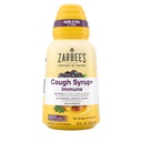 Zarbee Naturals Complete Daytime Cough Syrip + Immune with Dark Honey, Real Elderberry, C-vitamin, D & Cink, 8 oz palack