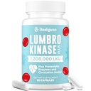 Lumbrokináz kiegészítés, 1,2 millió LKU - 120mg kapszula, erős nattokináz Alternatív proteolitikus enzimek és gyógynövénykeverékek