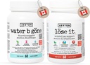 Víz B Gone [20 Day Supply] & Lose It [30 Day Supply] - Érték Pack - Diuretic Pills for Women - Csökkentse a vízvisszatartást és a puffadást - Find PMS Relief - 60 Vegán kapszula