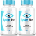 (2 Pack) Eyevita Plus - Teljes támogatás a szemrevételezéshez, Eyevita Plus Advanced Eye Nutrition, Eye Vitamins, All Natural Eye Health Formula, Eye Vita Plus Multivitamin Vélemények (120 kapszula)