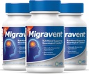 Vita Sciences Migravent - Advanced Nutritional Formula with Magnézium, CoQ10, B2-vitamin, és PA- Free Butterbur for Neurological and Invascularis Support - 60 kapszula (3-as csomag)