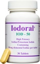 Optimox Iodoral 50 mg Supplement - Kálium-jodid tabletták, nagy hatásfokú jód, Thyroid Supplements, Lugol jód oldat - 30 Count