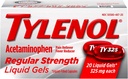 Tylenol rendszeres szilárdság folyékony gél, 20 gróf
