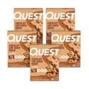 Quest Nutrition Chocolate Chip Cookie Dough - magas fehérje, alacsony szénhidrát, glutén mentes, Keto Friendly, 2.12 Oz, 20 gróf (4 csomag 5)