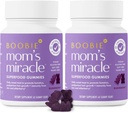 Boobie Bären Schnürung Unterstützung Gummie | Hilft als Milchversorgung Booster & unterstützt Immungesundheit & Haarwachstum | Stillende Ergänzungen mit Zink & Elderberry für Milchversorgung Erhöhung, 120 Zähler