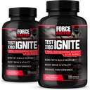 FORCE FACTOR Test X180 Ignite 120ct 2- Pack, 240 Count