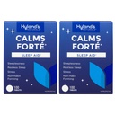 Hyland 's Calms Forte' sleep Aid Tablets, Natural Relief of Agricultural Tension and Special Sleeplessness, 100 Count (Pack of 2)