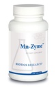 Biotics Research Mn Zyme, Manganese, Trace Mineral, Antioxidáns, Anyagcsere támogatás, Egészséges koleszterin, Csont- és porc fejlesztés. 100 tabletta