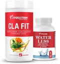Evolution Advance Sport Táplálkozás CLA Fit - Sáfrányos konjugált linolsav kiegészítés, Támogatása Lean izomtömeg, Promote Energy (90 Softgels) + Víz kevesebb - Csökkenti a vízvisszatartás (60 kapszula)