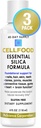 Cellfood Essential Silica Anti- Aging Formula - 4 fl oz, 3 Pack - Támogatja az egészséges csontokat, ízeket, haj, bőr, körmök, fogak és ínyek - Easy to Absorb - Gluten & Thiaminase Free, Non-GMO - 120- napos ellátás