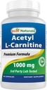 A legjobb természetes acetil-L-karnitin 1000mg kapszula, 60 gróf