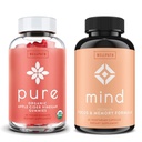 WellPath Pure Apple Cider Vinegrain Anya Gumies & Elme Brain Supplement Oroszlán sörénye - Támogatja Fókusz és memória, 60 Ct Minden