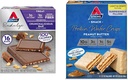 Atkins Endulge Crunchalious Chocolate Bar, Mogyoróvaj Protein Wafer Crisp Bundle, 16 gróf, 5 gróf