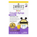 Zarbee 's Baby Honey Cough Szirup + Immune for Babies 12- 24 HÓNAPPAL, Safe & Effektív köhögés Szirup szappannal sötét méz & Cink immuntámogatásra *, Drug & Alcohol- Free, Grape, 2 fl. Oz
