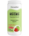 NaturalSlim Magicmag reines Magnesium-Zitrat-Pulver – Stress, Verstopfung, Muskel, Herz-Gesundheit und Schlaf-Unterstützung | Natürliche Erdbeere & Lime Flavored Magnesium-Ergänzung - 8oz Getränk-Mix (Solo)