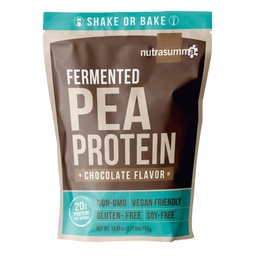 Nutrasumma Pea fehérje por, vegán csokoládé flavor, 100% növényi alapú, nincs mesterséges édesítő, nem GMO, glutén mentes és szója mentes, 2.11 LB